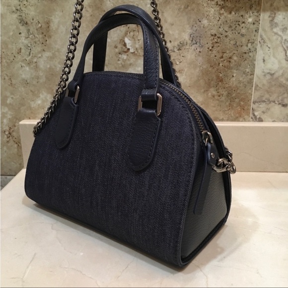 SALE‼️EUC Kate Spade Cristal Embellished Small Lottie Bag - Picture 2 of 8